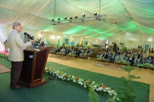 PM Sharif lays foundation stone of 1200 MW Chashma-5 nuclear power plant in Mianwali (Image Courtesy: Facebook)