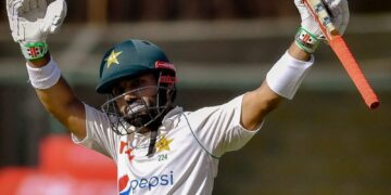 Babar Azam misses Test double, but overtakes Don Bradman, Virat Kohli