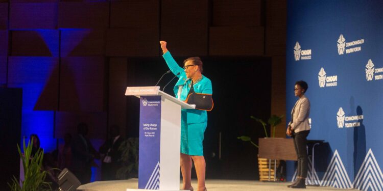 Patricia Scotland at CHOGM