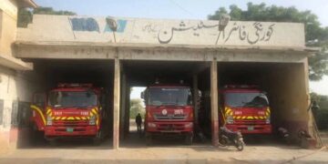 Karachi: Sindh rangers claims about arrest of suspect who was part of attack on Korangi Fire station