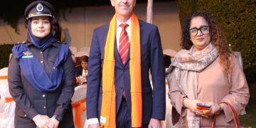 Sweden Embassy-UN Women Pakistan celebrate champions to end violence against women (Image Courtesy: Facebook)