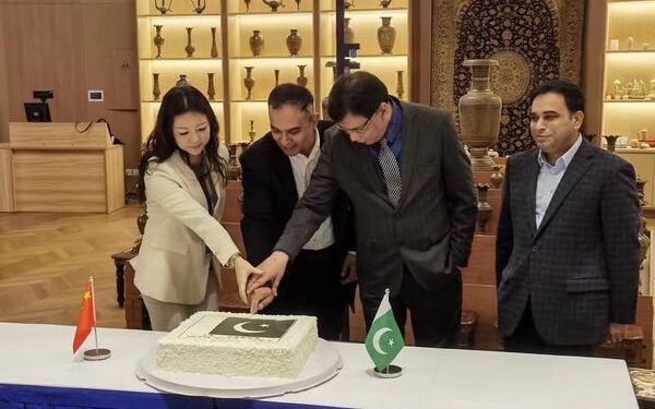 Pakistan embassy in China inaugurates Pakistan Pavillion in Shanghai (Image Courtesy: Facebook)