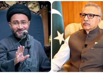 Shehanshah Hussain Naqvi called Prez Alvi; discussed entire situation across Pakistan
