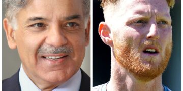 PM Sharif appreciates decision of Ben Stokes to donate his series fee to flood victims in Pakistan (Image Courtesy: Google)