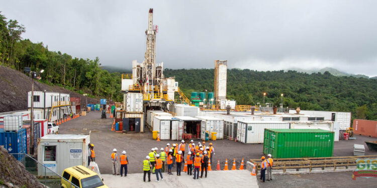 Dominica: Energy Minister Dr Vince Henderson assesses progress of Geothermal Project