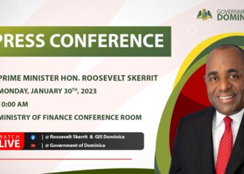 PM Roosevelt Skerrit to discuss matters of national importance in press conference on Jan 30 (Image Courtesy: Facebook)