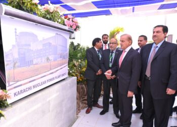 PM Sharif inaugurates third unit (K-3) of Karachi Nuclear Power Plant (Images Courtesy: Facebook)
