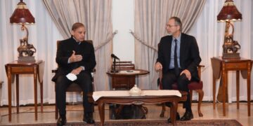 'Whole Pakistan stands by the Turkish brothers', says PM Sharif on visit at Embassy of Turkey (Image Courtesy: Facebook)