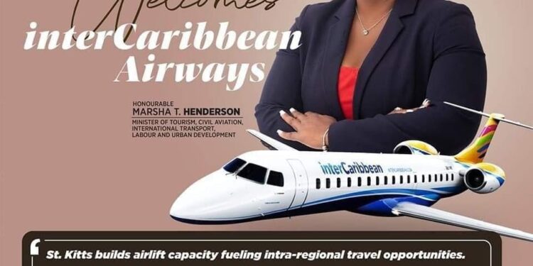 Inter Caribbean Airways to initiate flights to St Kitts, announces Tourism Minister 