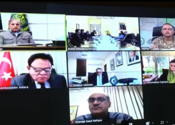 PM Sharif held review meeting on relief activities for earthquake victims in Turkey, Syria (Image Courtesy: Facebook)