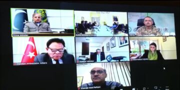 PM Sharif held review meeting on relief activities for earthquake victims in Turkey, Syria (Image Courtesy: Facebook)