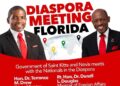 St Kitts and Nevis: Deputy PM Geoffrey Hanley shares update on Diaspora Meeting in Florida