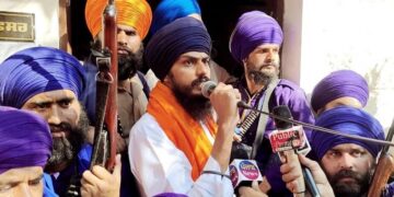 ISI-backs Khalistan separatist leader Amritpal Singh (image courtesy: Google)