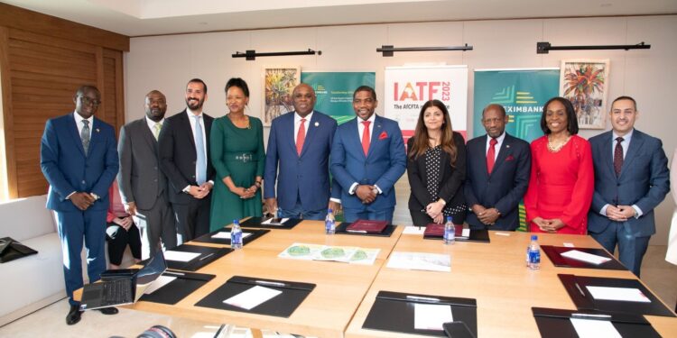 PM Terrance Drew signs MoU with Afreximbank during 44th CARICOM meeting