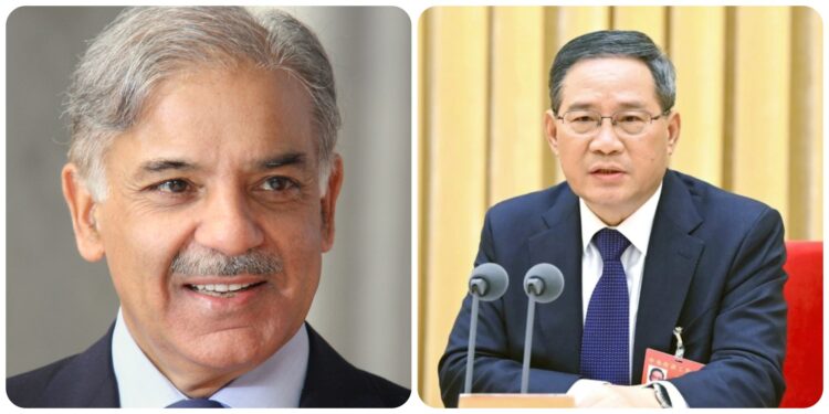 PM Sharif extends congratulation to Li Qiang on getting elected as new Chinese Premier