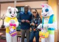 PM Roosevelt Skerrit wishes on Easter, Melissa Skerrit distributes goody boxes