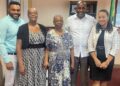 PM Roosevelt Skerrit meets friends from Boston- Jennifer Blanc, Claudia Douglas 