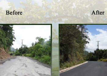 Dominica to soon complete reconstruction of Layou Road from Hillsborough Bridge eastwards