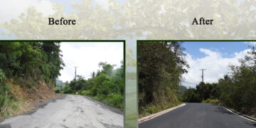Dominica to soon complete reconstruction of Layou Road from Hillsborough Bridge eastwards