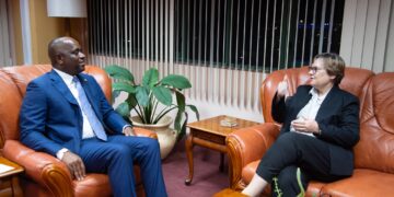 PM Roosevelt Skerrit welcomes Rita Hammerli Weshke, Swiss Confederation Ambassador
