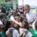 PM Terrance Drew visits Deane Glasford Primary School, meets students