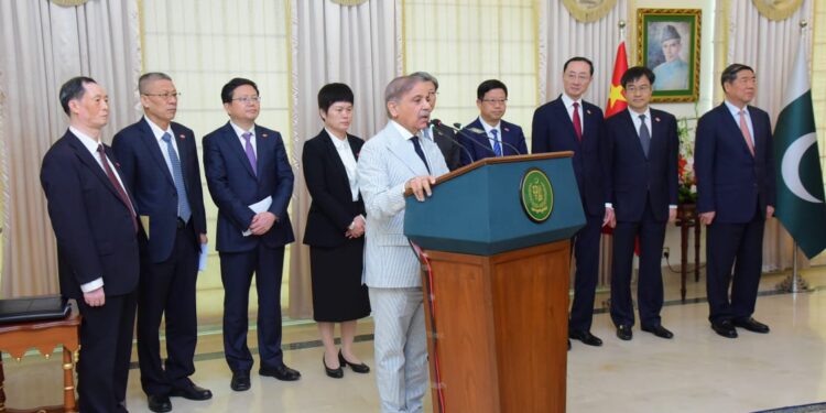 Pakistan-China are bound in an unprecedented bond of friendship: PM Shehbaz Sharif (Image Courtesy: Facebook)