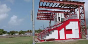 St Kitts and Nevis: Work on Newtown Playing Field commenced, Geoffrey Hanley shares update