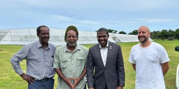 PM Terrance Drew tours CANNA SVG Medicinal Cannabis Farm in St Vincent 