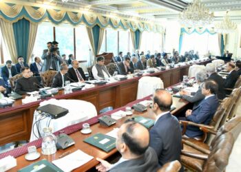 Caretaker PM Kakar chairs 7th meeting of SIFC to review steps for promoting investment (Image Courtesy: Twitter/PMO Pakistan)