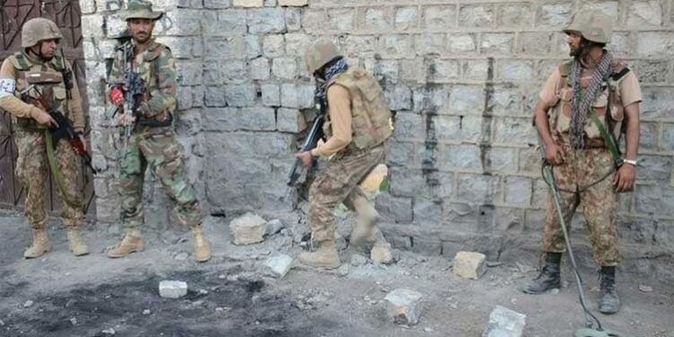 Pak forces gun-down terrorist during operation in DI Khan (Image Courtesy: Google)